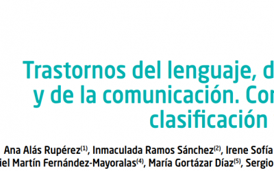 Artículo: Trastornos del lenguaje, del habla y de la comunicación. Conceptos, clasificación y clínica.